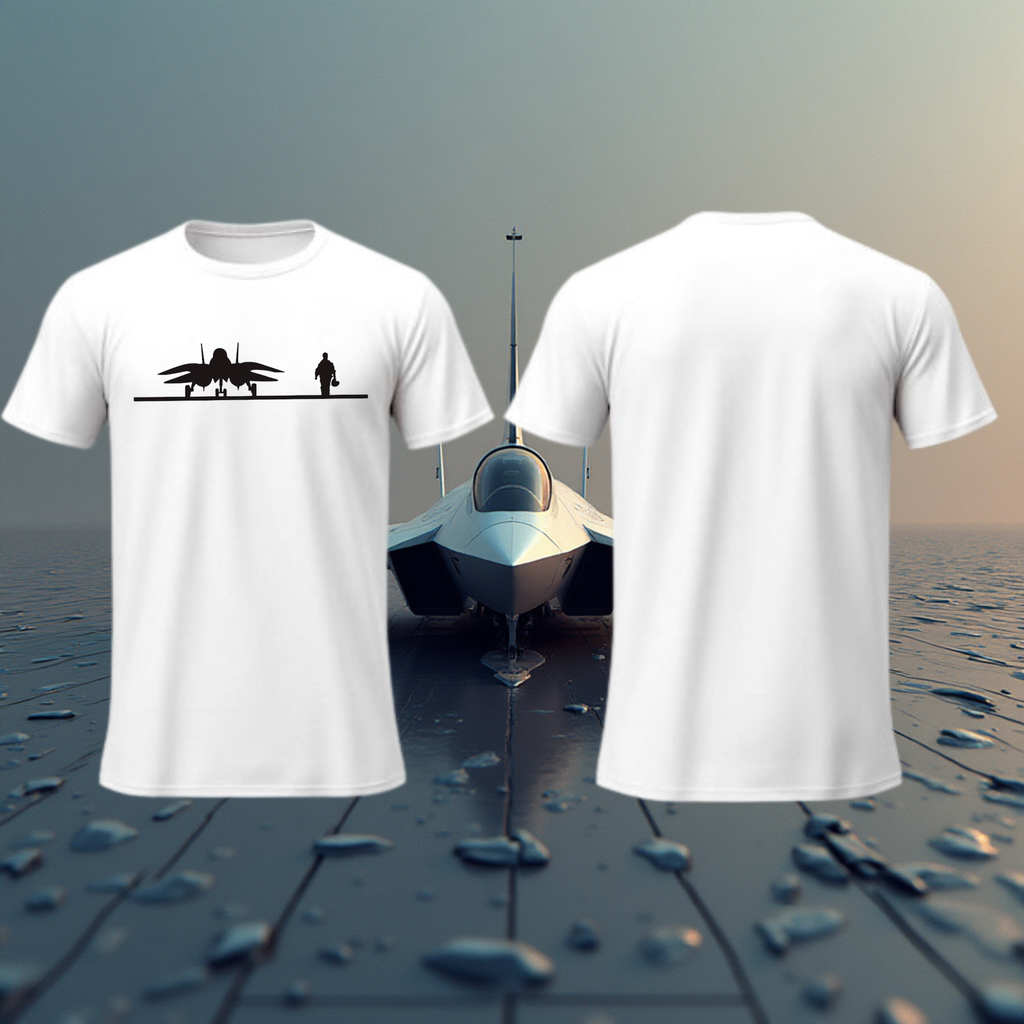 Camiseta Top Gun Caza y su Piloto