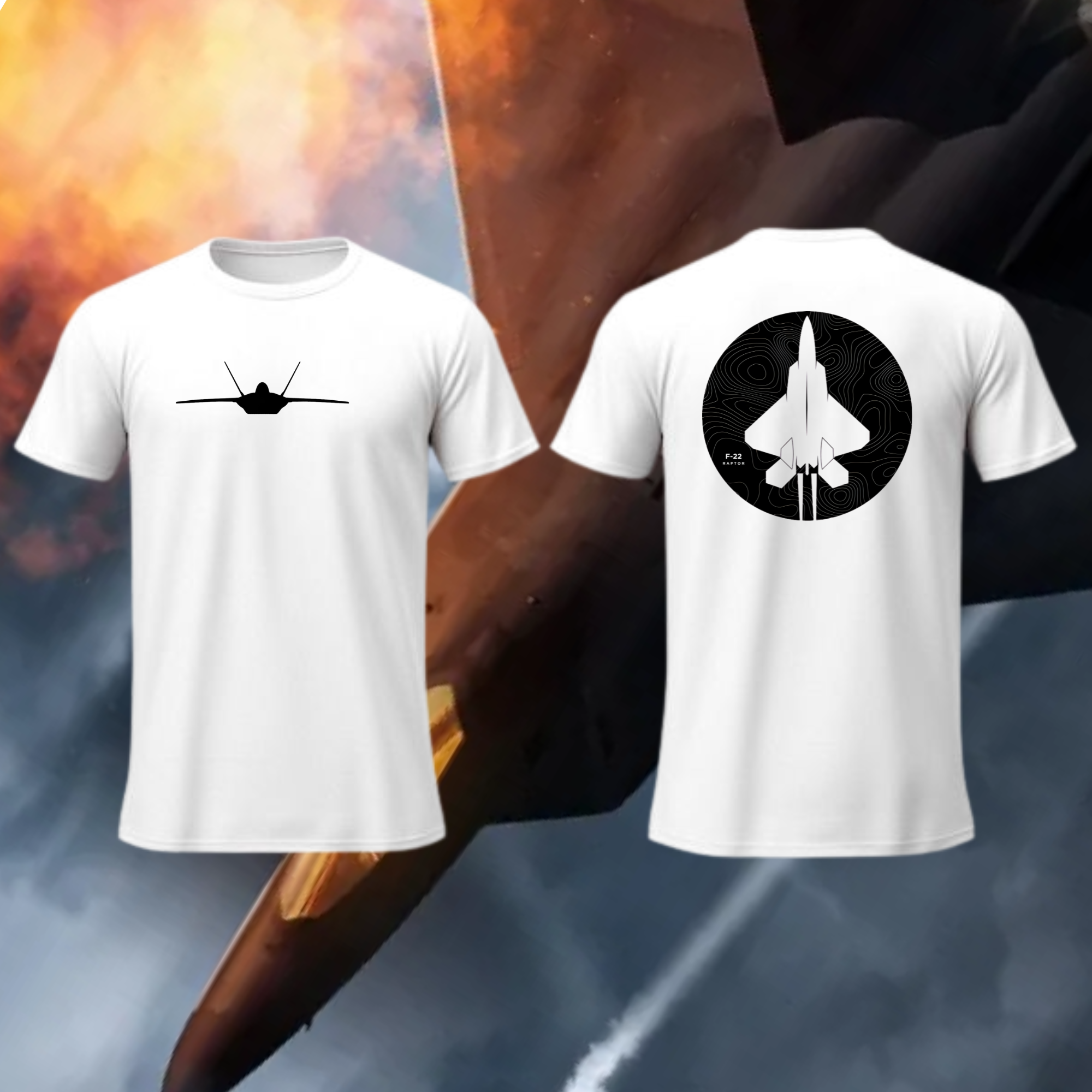 Camiseta Avión de Combate