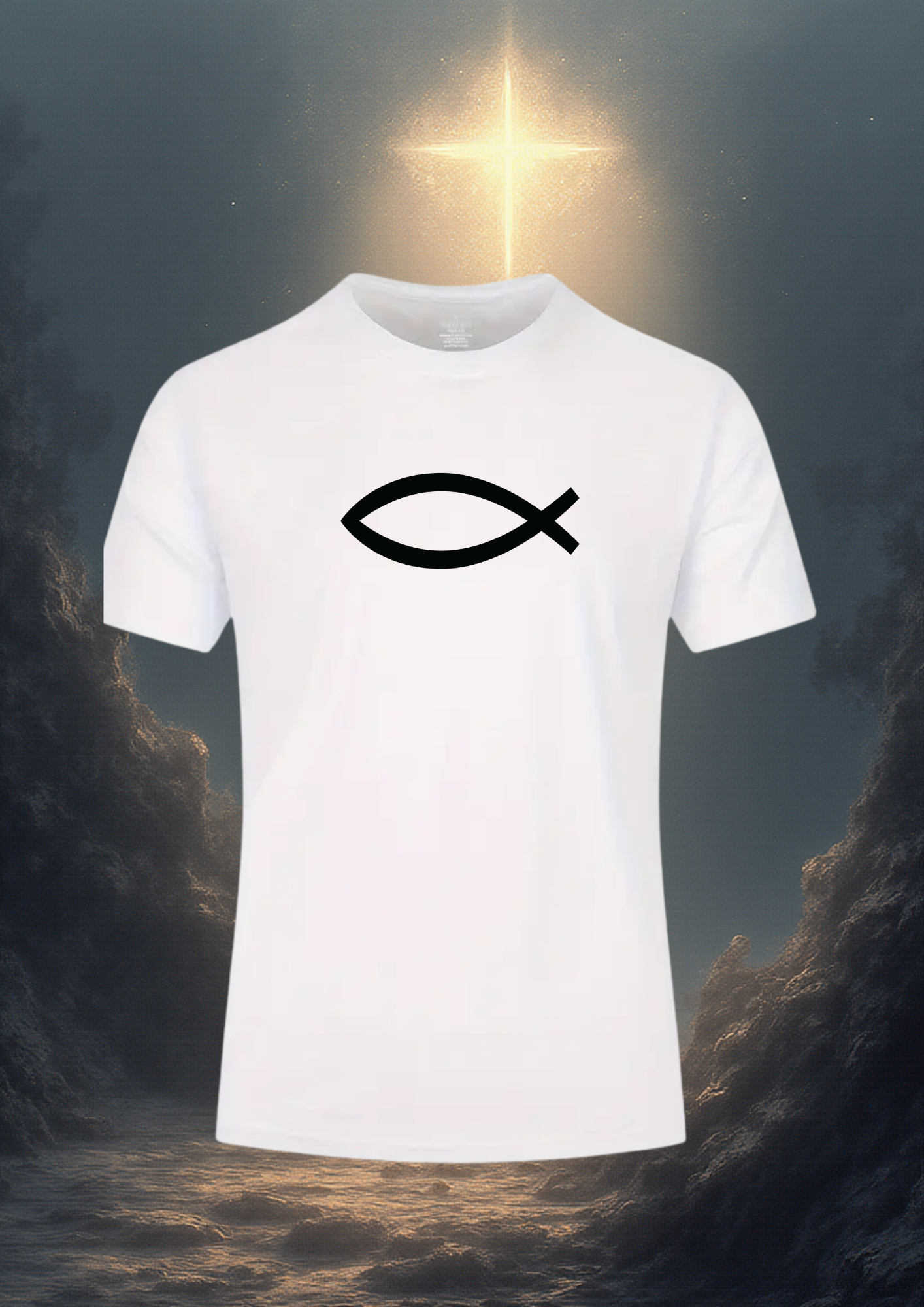 Camiseta Pez cristiano