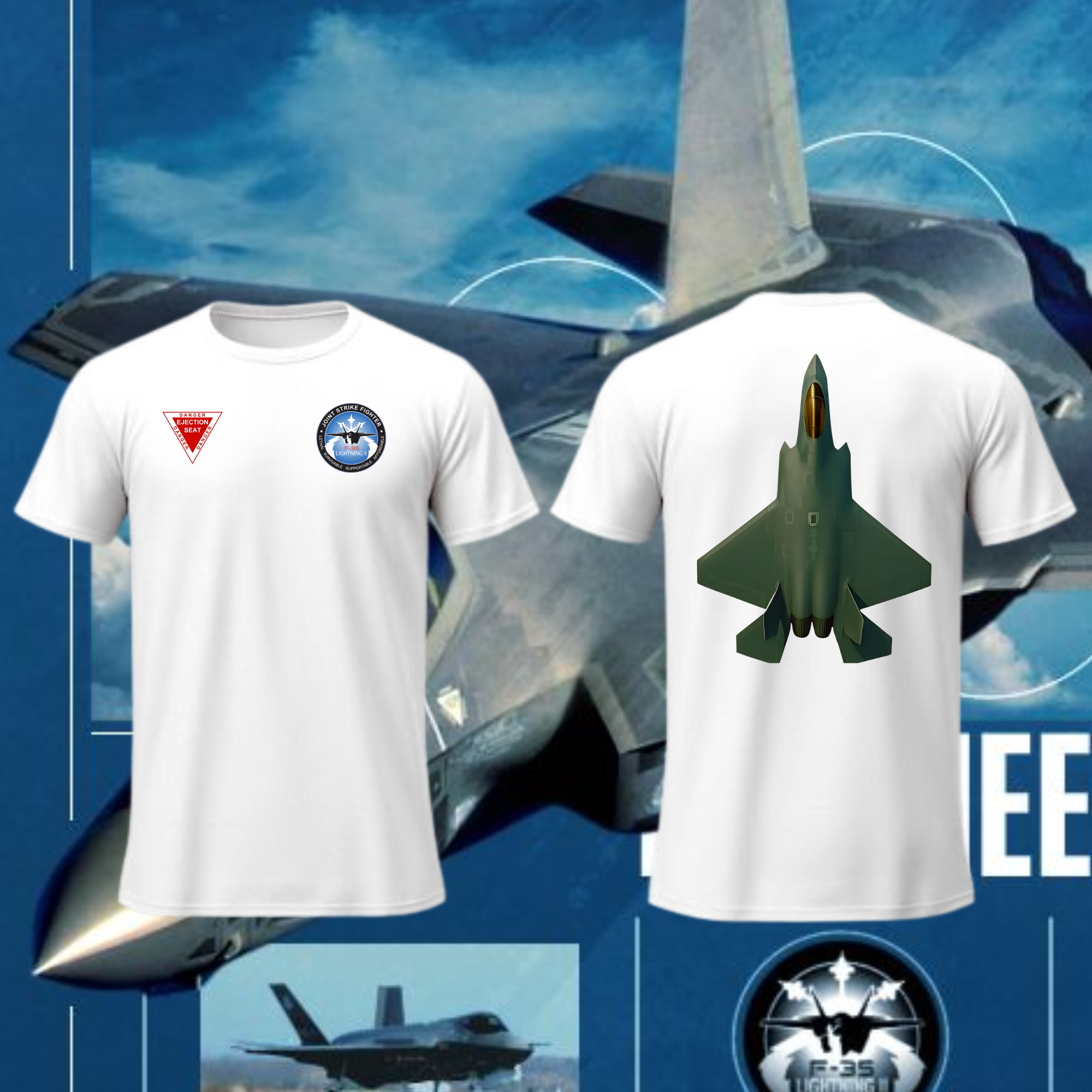 Camiseta Militar F-35