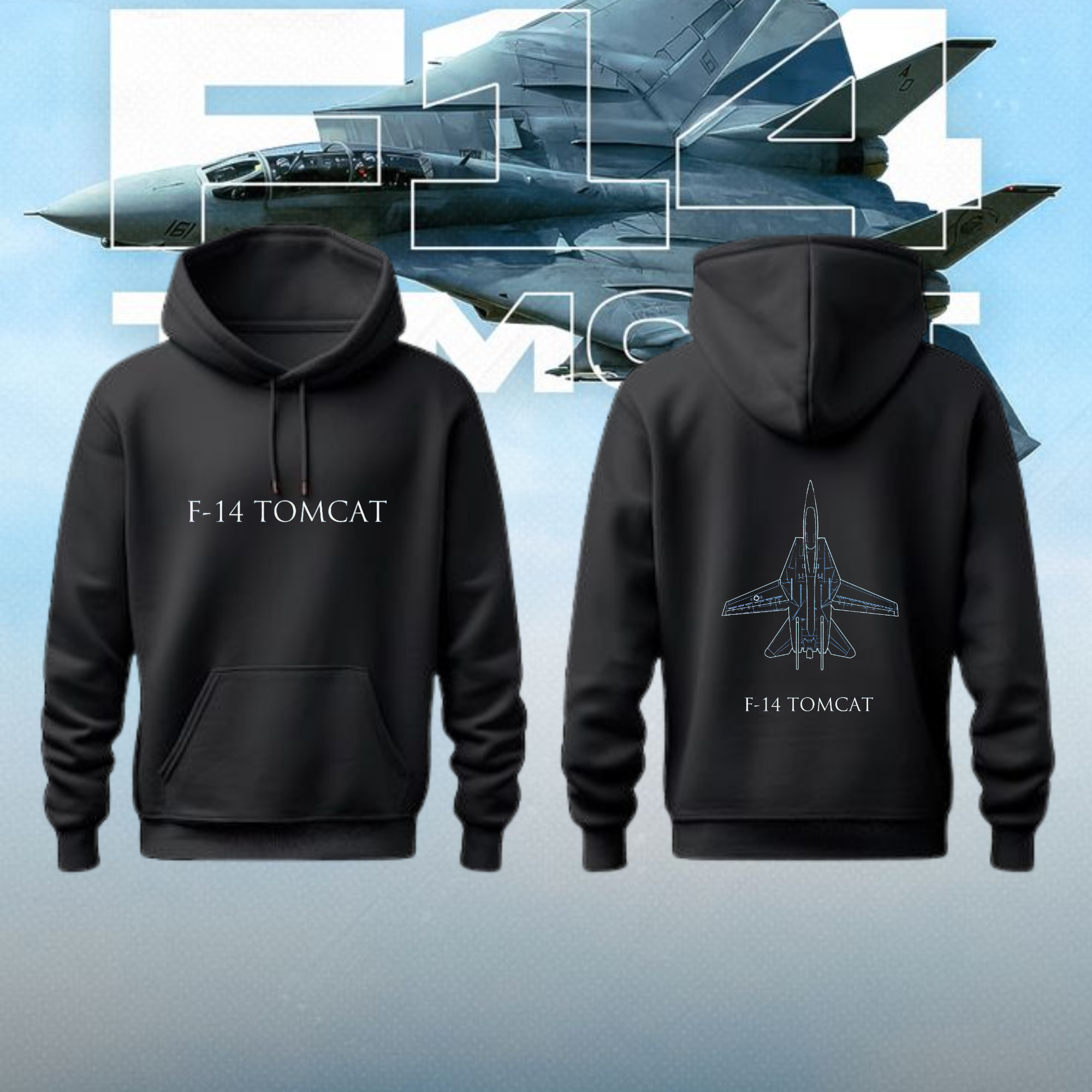 Sudadera  F-14 Tomcat