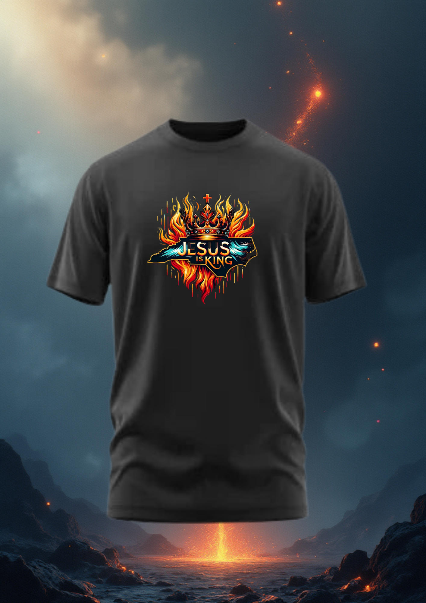 Camiseta Jesus is King