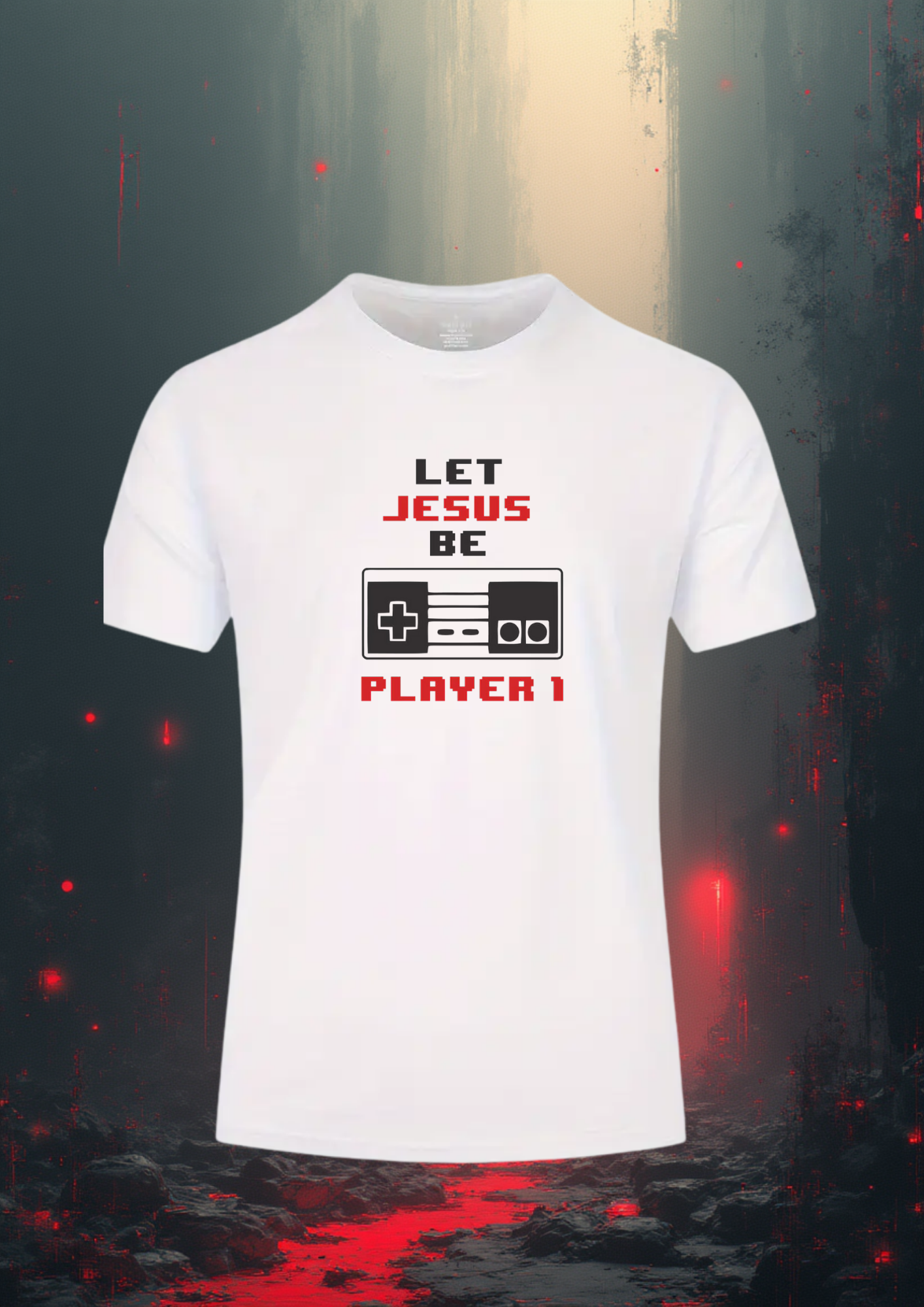 Camiseta Jesus be Player 1