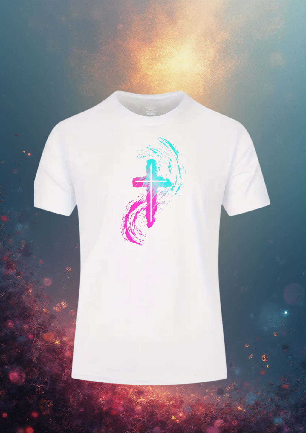 Camiseta Cruz Cristiana