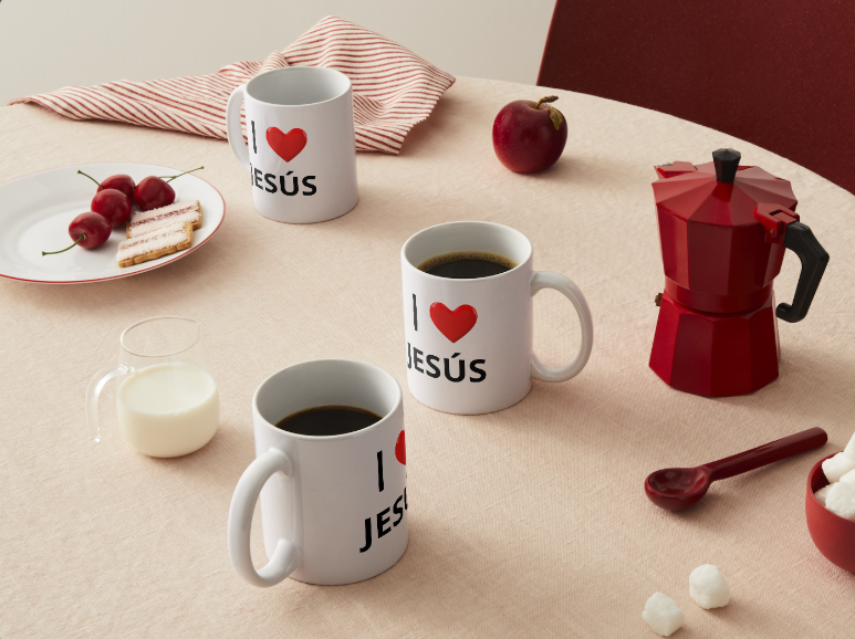 Taza I Love Jesús