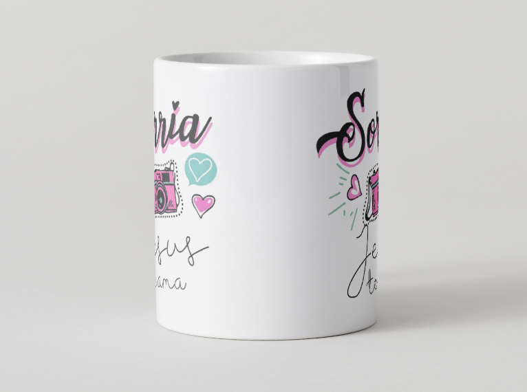 Tazas Sorria Jesus te ama