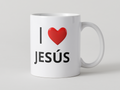 Taza I Love Jesús