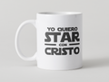 Taza Star con Cristo
